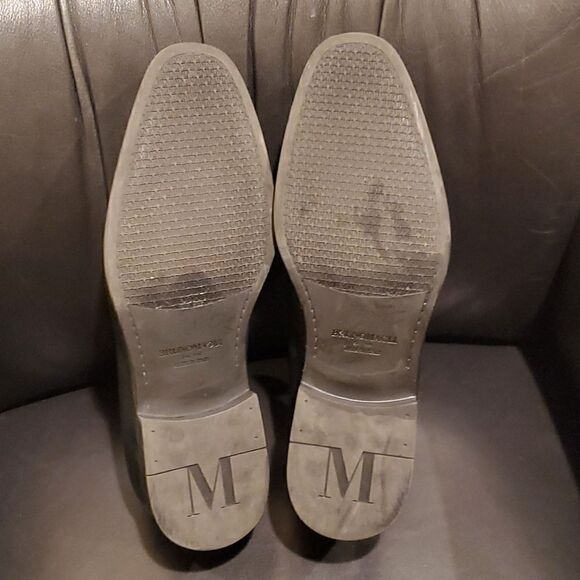 BRUNO MAGLI  Black Leather Mens Loafers - Size 11 1/2 - Picture 5 of 9